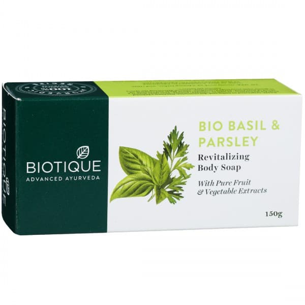 Biotique Bio Basil & Parsley Revitalizing Body Soap 150 g