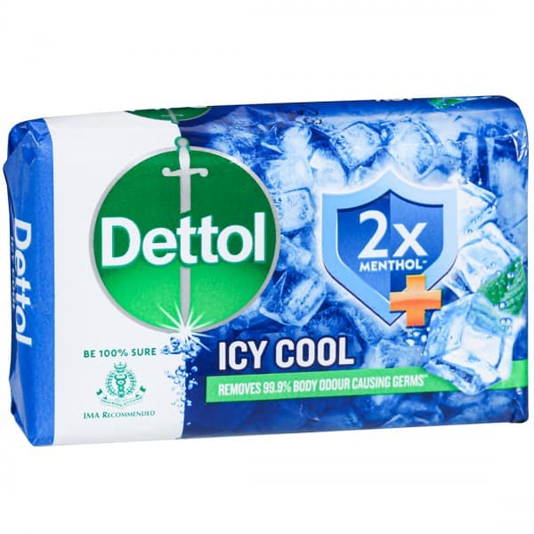 Dettol Icy Cool 2x Menthol+ Soap 75 g