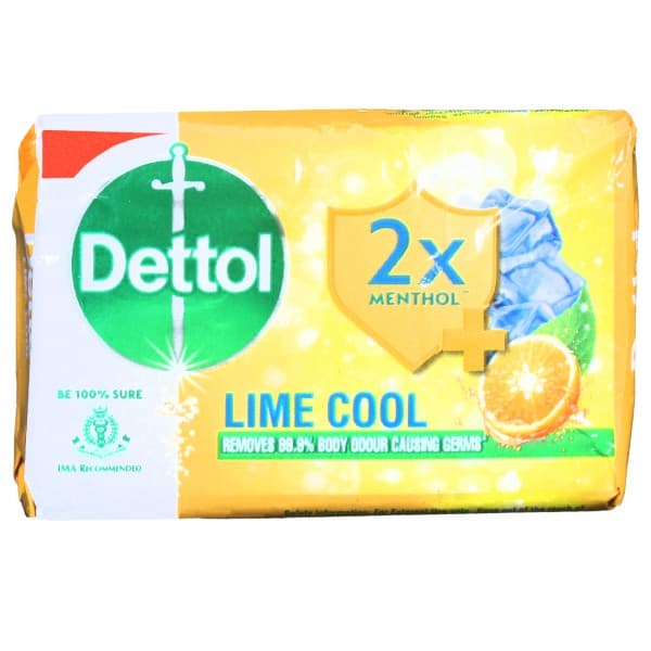 Dettol Lime Cool 2x Menthol+ Soap 40 g