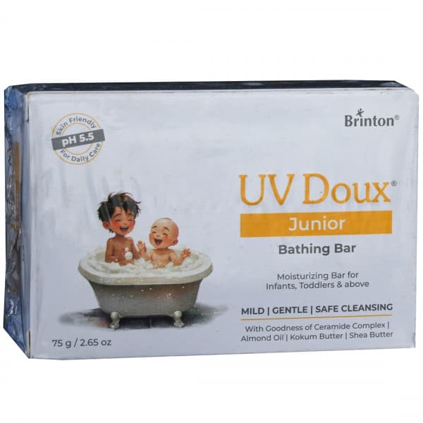 UV Doux Junior Bathing Bar 75 g