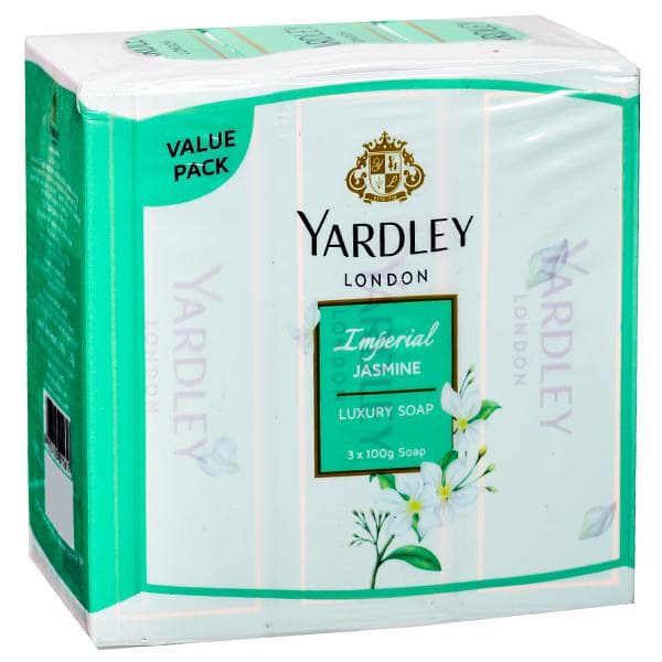 Yardley London Imperial Jasmine Luxury Soap (Save Rs 12) 3 x 100 g