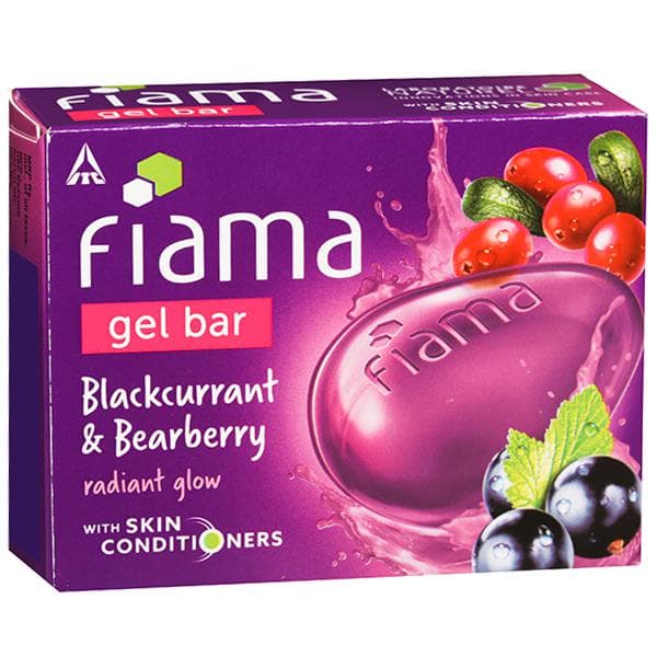 Fiama Blackcurrant & Bearberry Radiant Glow Gel Bar 125 g