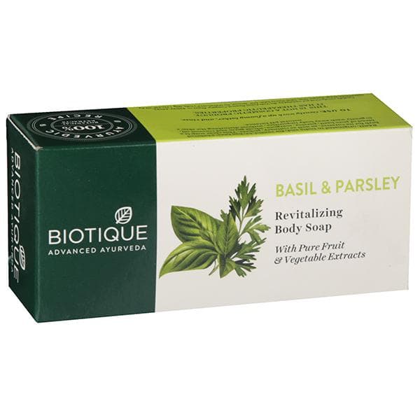 Biotique Basil & Parsley Revitalizing Body Soap 150 g