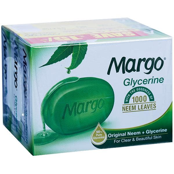 Margo Original Neem & Glycerine Soap (Save Rs.15/-) 3 x 75 g
