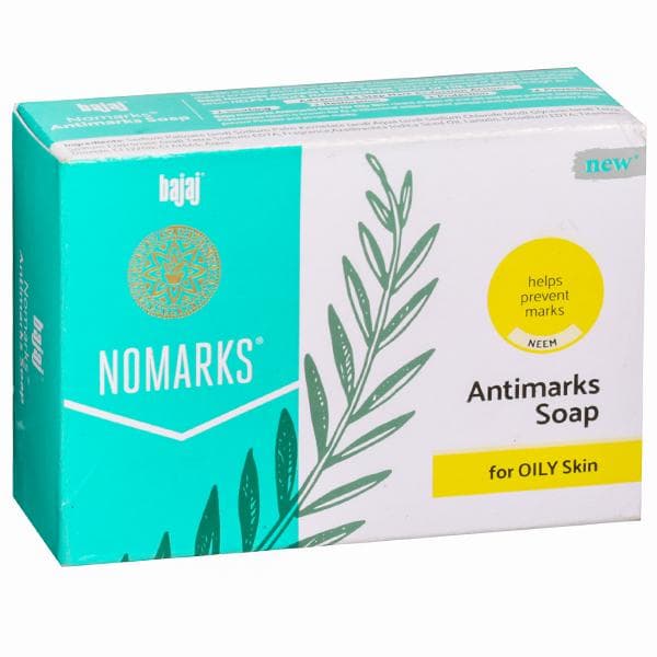 Bajaj Nomarks Neem Antimarks Soap For Oily Skin 125 g