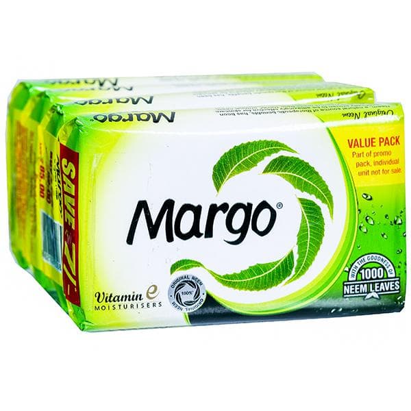 Margo Original Neem Soap (Save Rs.7/-) 4 x 75 g