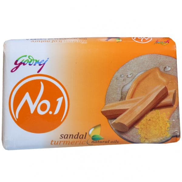 Godrej No.1 Sandal And Turmeric Soap 57 g