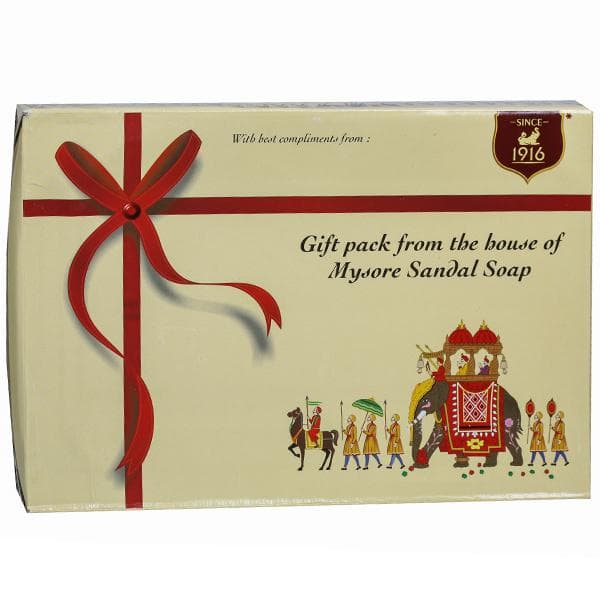 Mysore Sandal Soap Gift Pack 6 x 150 g