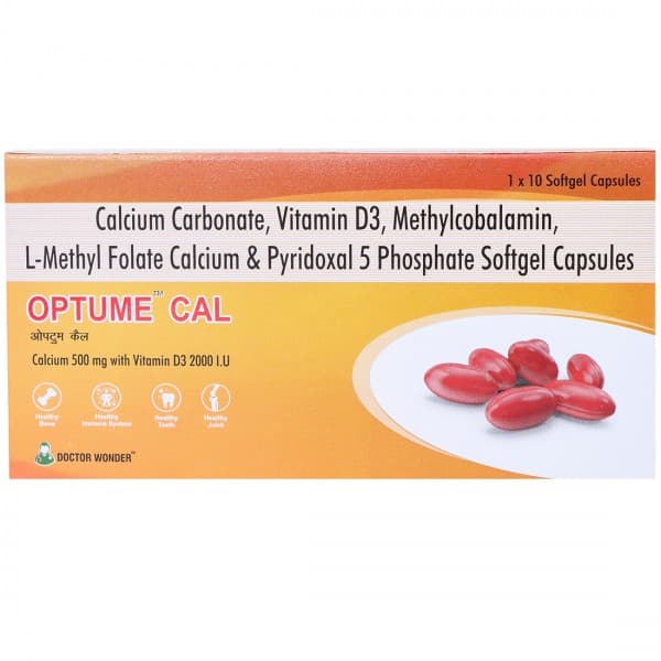 Optume Cal Softgel Capsule (10 Cap)