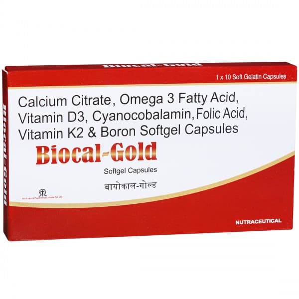 Biocal Gold 10 Softgel Capsules