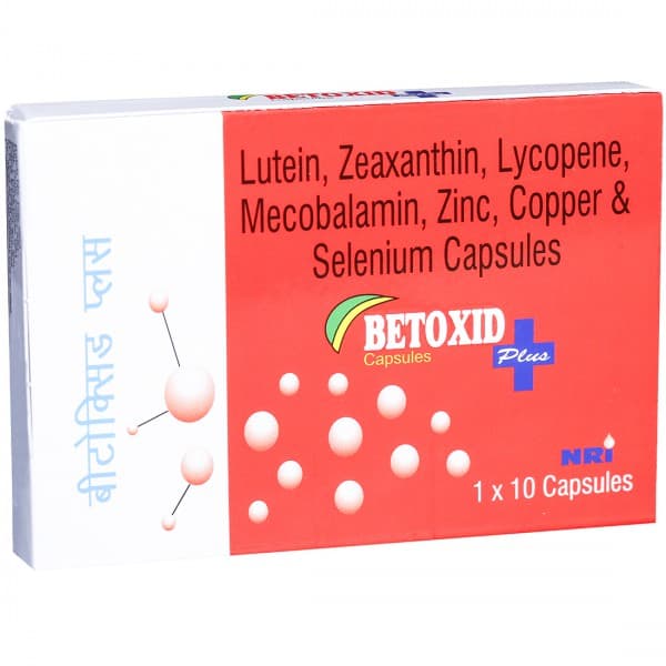 Betoxid Plus 10 Soft Gelatin Capsules