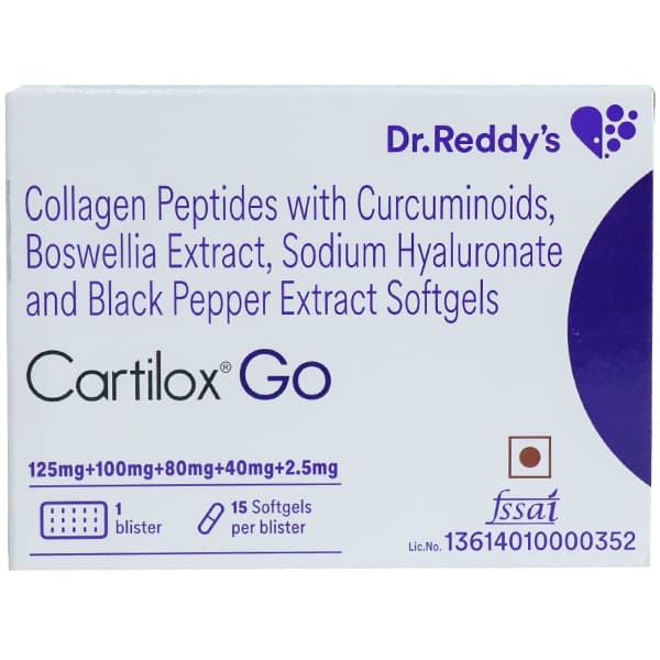 Cartilox GO 15 Softgels