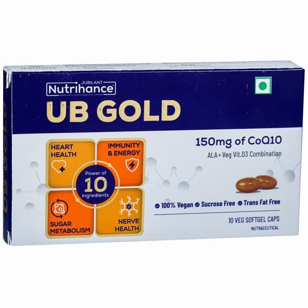 Ub Gold 10 Softgel Capsules