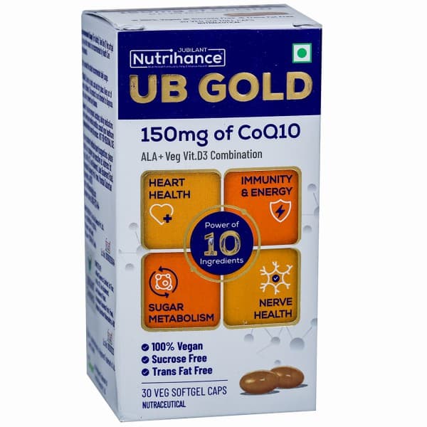 Ub Gold 30 Softgel Capsules