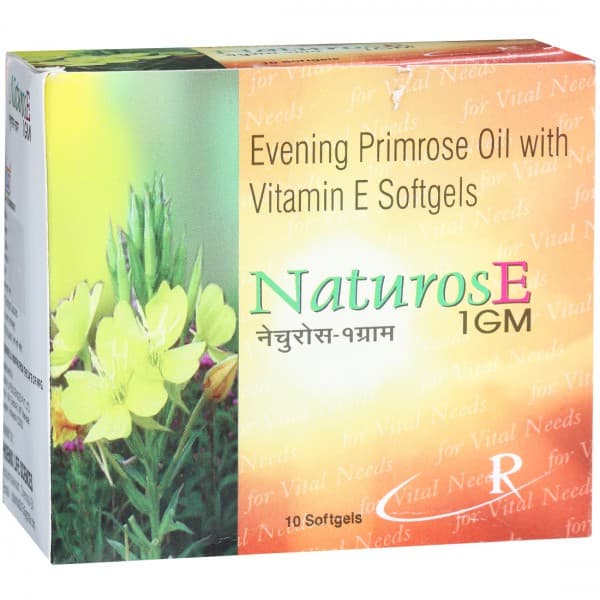 NaturosE 1 GM 10 Softgels