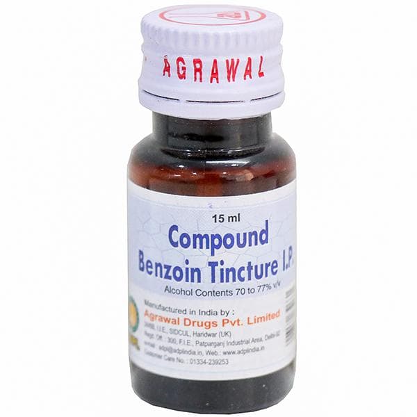 Compound Benzoin Tincture I.P. 15 ml