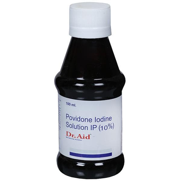Dr. Aid Povidone Iodine 10% Solution 100 ml