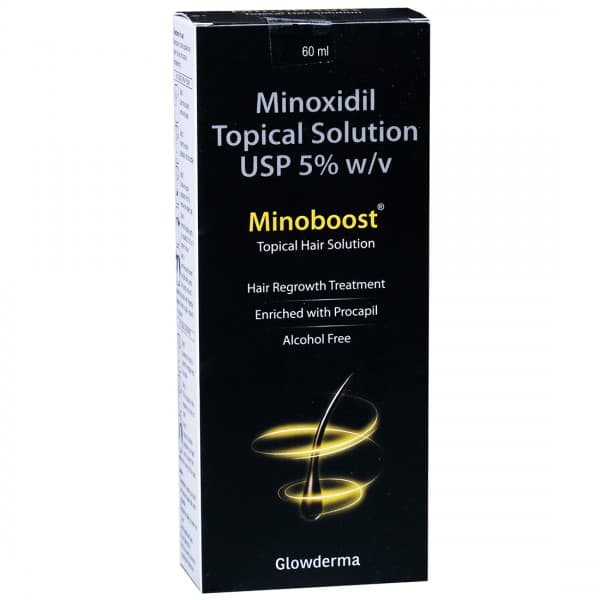Minoboost 5 % Topical Hair Solution 60 ml