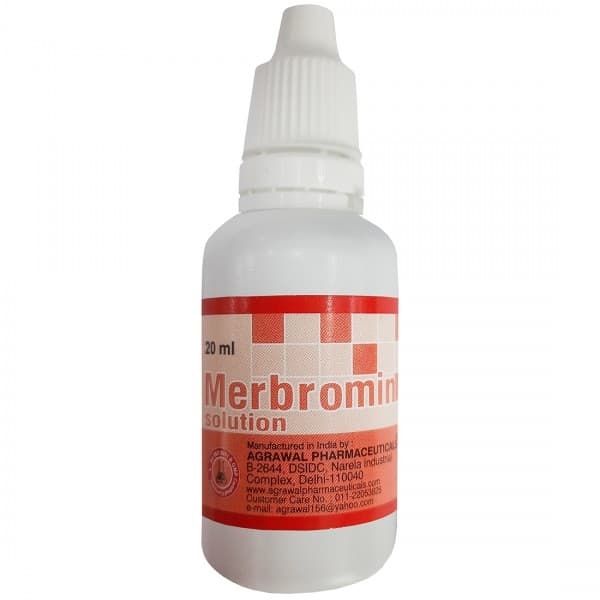 Merbromine (Agrawal) Solution 20 ml