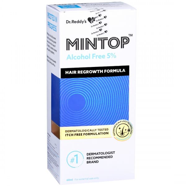 Mintop Alcohol Free 5% Solution 60 ml