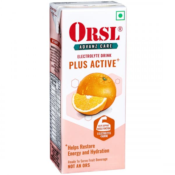 ORSL Plus Active+ Electrolyte Drink 200 ml