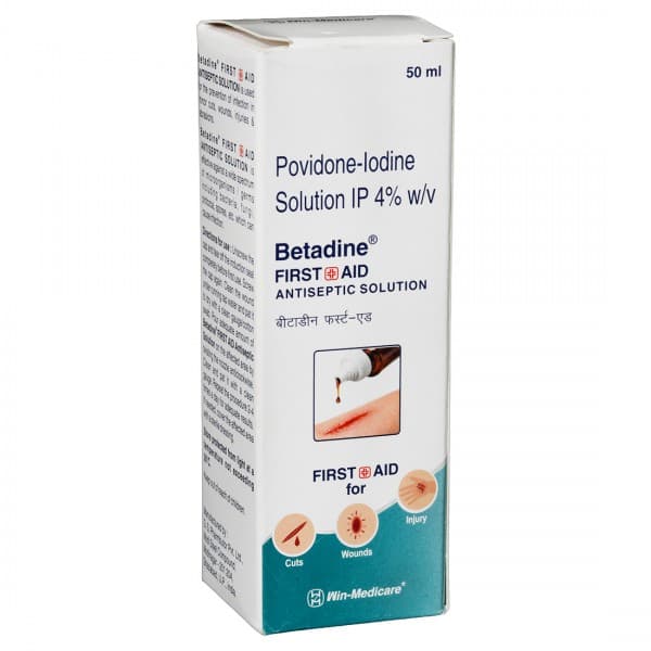 Betadine First Aid Antiseptic Solution 50 ml