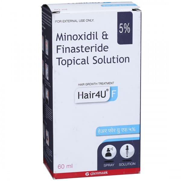 Hair 4U F 5% Spray/Solution 60 ml