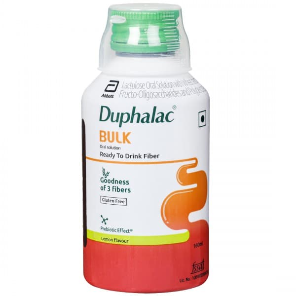 Duphalac Bulk Lemon Flavour Oral Solution 160 ml