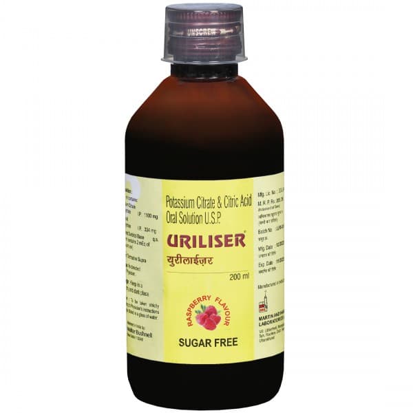 Uriliser (Sugar Free) Solution 200 ml