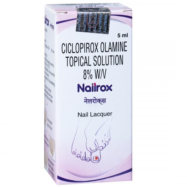 Nailrox 8% Nail Lacquer Solution 5 ml
