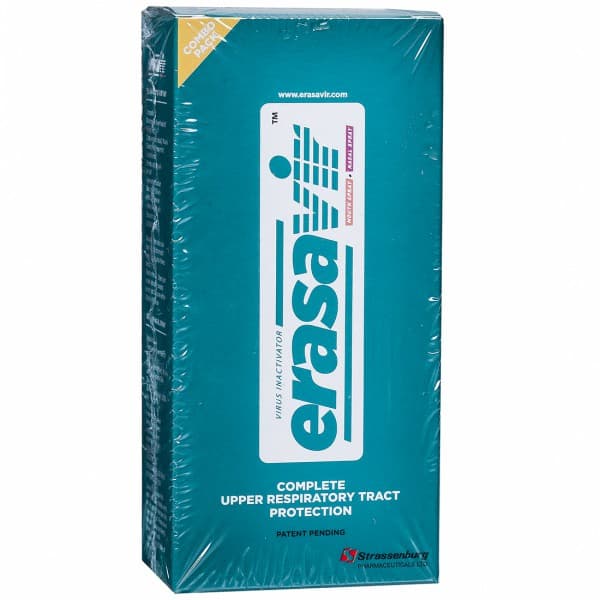 Erasavir Combo Pack (Mouth Spray + Nasal Spray) 30 ml + 30 ml