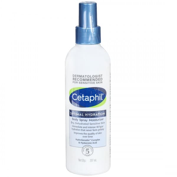 Cetaphil Optimal Hydration Body Spray Moisturizer 207 ml