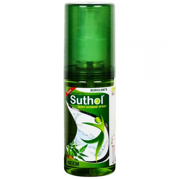 Boroline's Suthol Antiseptic Body Hygiene Spray Neem 100 ml