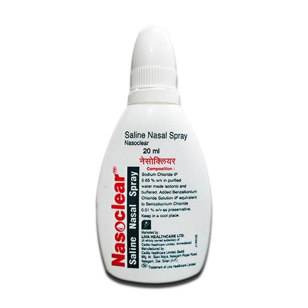 Nasoclear Nasal Spray 20 ml