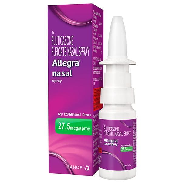 Allegra Nasal Spray 6 g/120 Metered Doses