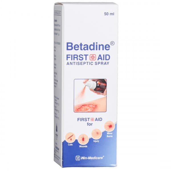 Betadine First Aid Antiseptic Spray 50 ml