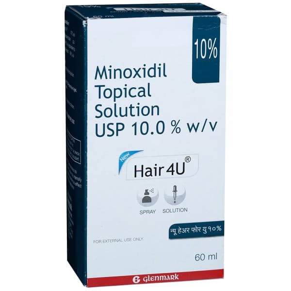 Hair 4U (New) 10% Spray/Solution 60 ml