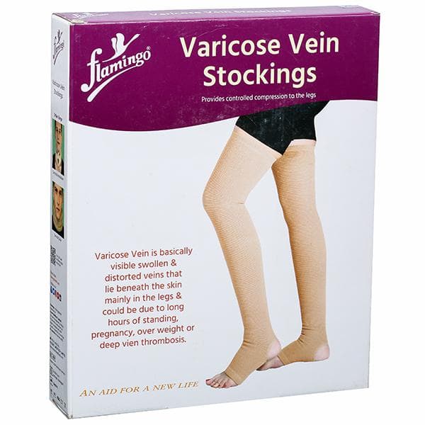Flamingo Varicose Vein Stockings XL Pack Of 2