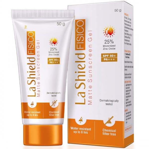 La Shield Fisico Matte Sunscreen (Spf 50 + PA +++) Gel 50 g