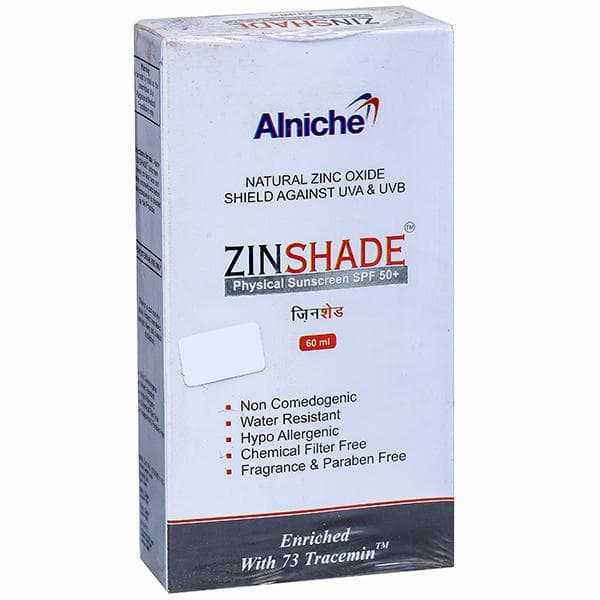 Zinshade (SPF 50+) Sunscreen 60 ml