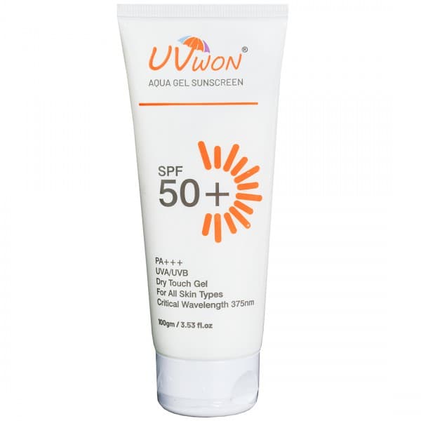 UV Won Spf 50+ PA+++ Sunscreen Aqua Gel 100 gm