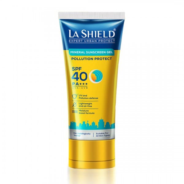 La Shield Spf 40 PA+++ Mineral Sunscreen Gel 50 g