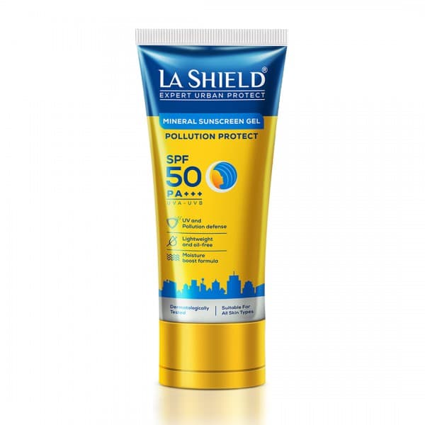 La Shield Spf 50 PA+++ Mineral Sunscreen Gel 50 g