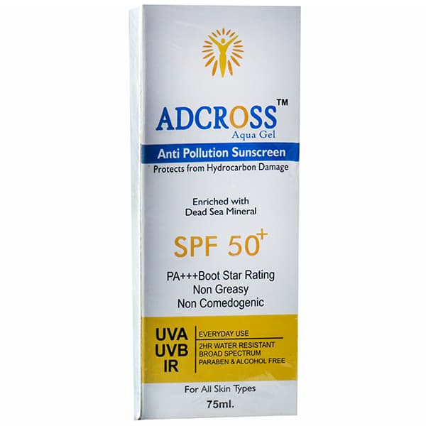 Adcross Aqua Gel SPF 50+ PA+++ 75 ml