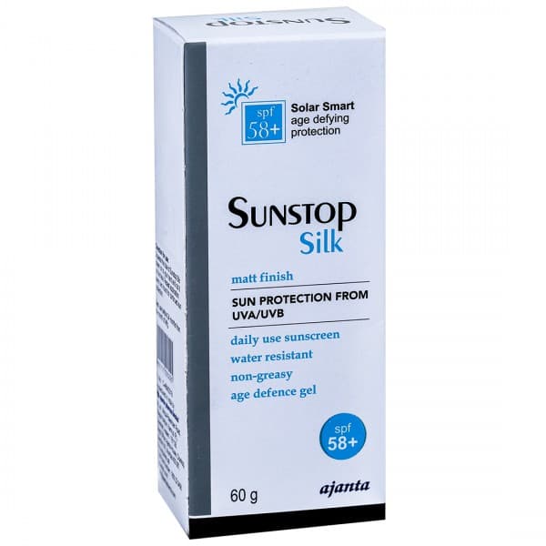 Sunstop Silk Matt Finish (Spf 58 +) Gel 60 g