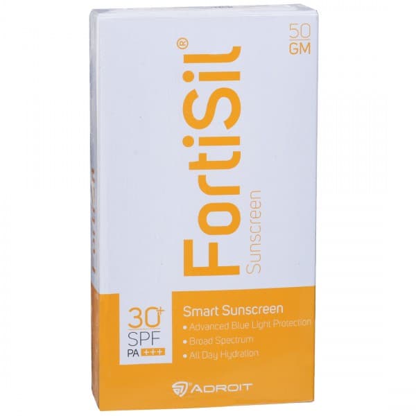 Fortisil (Spf 30+) Pa+++ Sunscreen 50 g