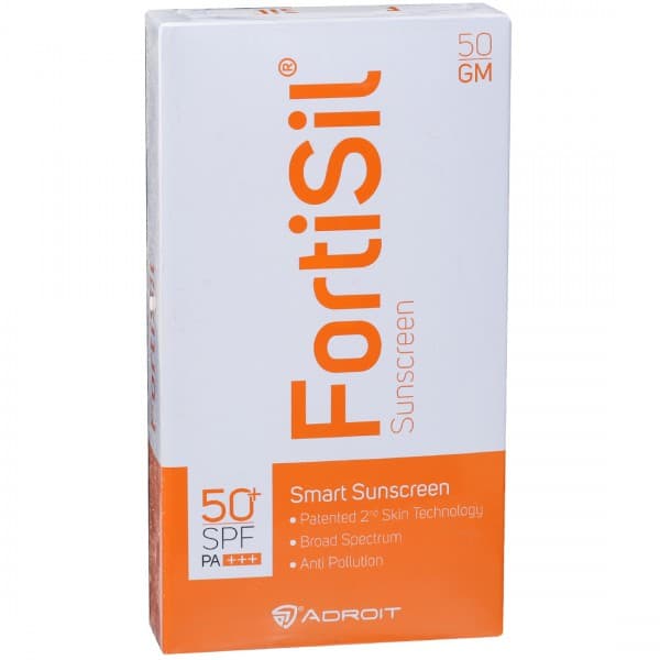Fortisil (Spf 50+) Pa+++ Sunscreen 50 g