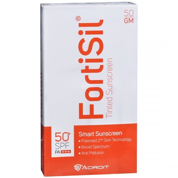 Fortisil (Spf 50+) Pa+++ Tinted Sunscreen 50 g