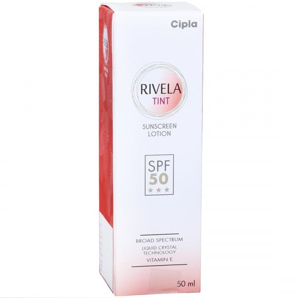 Rivela Tint Spf 50 Sunscreen Lotion 50 ml