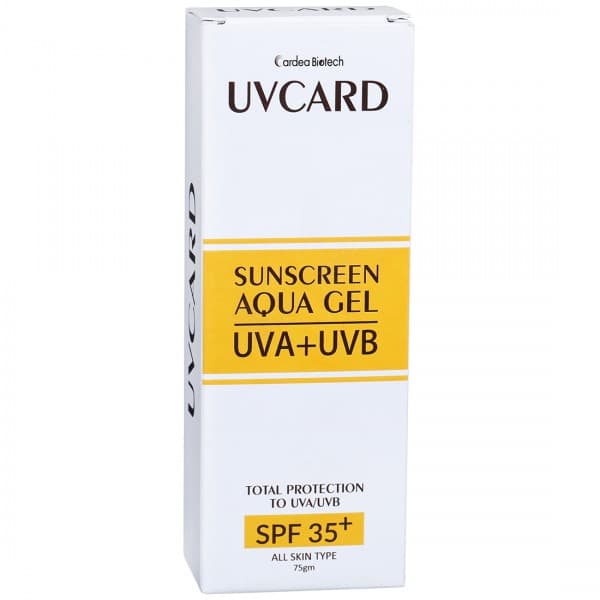 Uvcard UVA+UVB Spf 35+ Sunscreen Aqua Gel 75 g